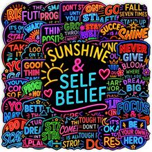 FUNISM 50 PCS Stickers - Classic Cartoon Movie Fun Cool Graffiti Stickers, Suitable For Laptop, Planner, Phone Case, Backpack, Envelope, Label, Magazine DIY Decoration - Multicolor - View 5