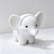 3D Printed Elephant Glasses Holder | Nap Companion, Marble Pattern Animal Glasses Storage Rack | Cute Home Office Desktop Organizer, Fun Glasses Display Stand, Creative Christmas And Birthday Gift, Suitable For Men And Women Colleagues - Multicolor - View 6