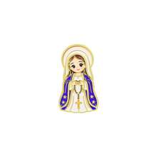 Virgin Mary Enamel Pin Set, Cute Cartoon Religious Lapel Brooches, Christian Faith Badge For Backpack Jacket Hat, Lovely Jewelry Gift For Believers - Multicolor - View 16