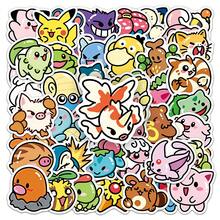 Hasbro 50pcs/1set Pokémon Cartoon Stickers KPOP Merchandise - Multicolor - View 6