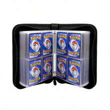 Hasbro Pokémon Game Card Album Card Storage Photo Album, Card Collection Book Pokémon Pets, 400 Card Slots Maximum Capacity 800 Cards (Cards Not Included) - Cartoon Card Holder - View 5