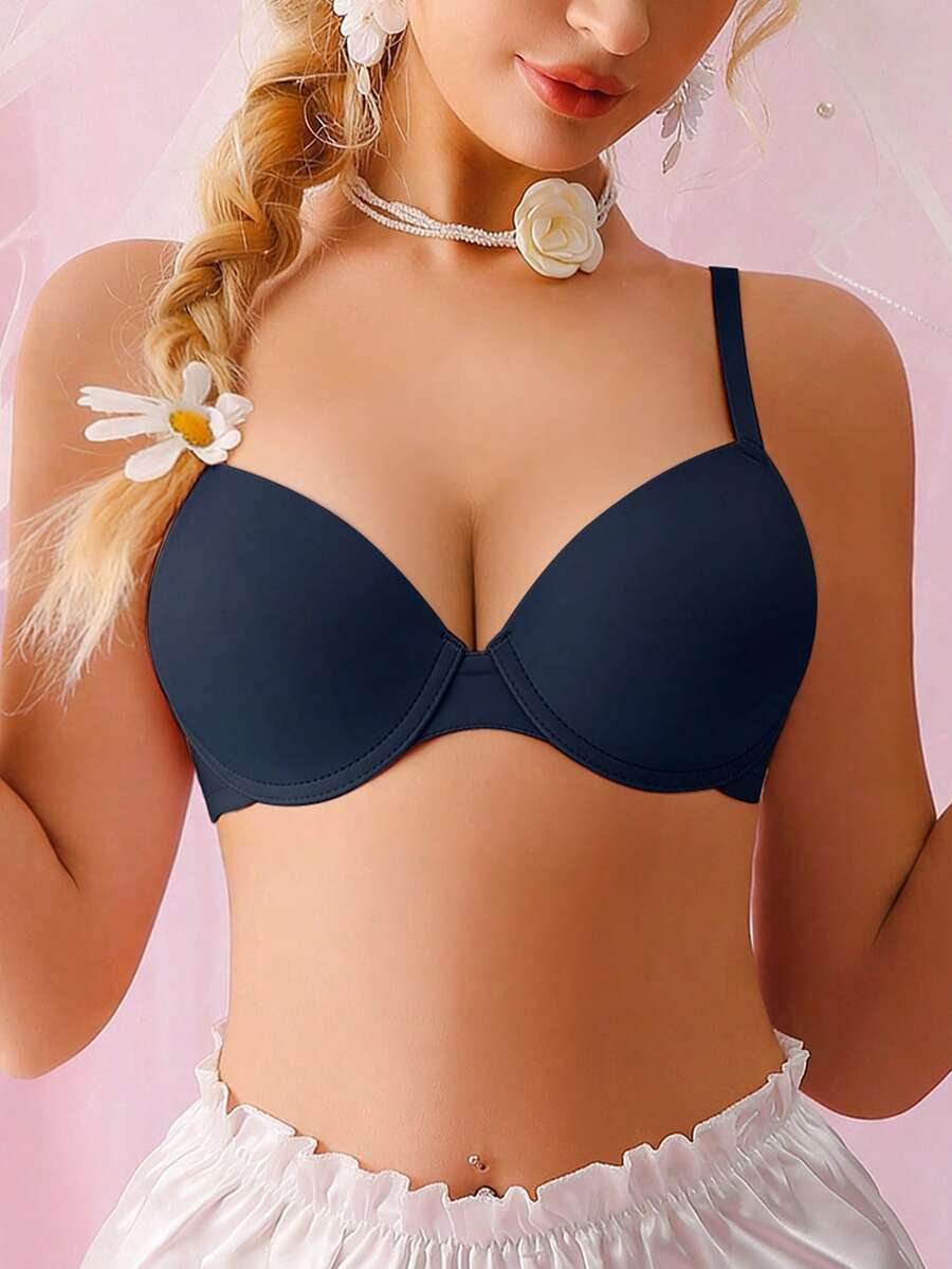 mimilemon Women's Underwire Push-Up Bra, Enhancing Lift And Support, Sexy And Comfortable, Fashion Essential Lingerie