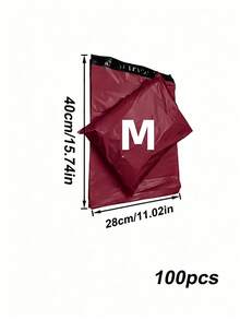 10/100pcs E-Commerce Shipping Packaging Bags, Super Strong PE Material, Self-Sealing, Multiple Sizes, For Holiday Peak Season Shipping, Thanksgiving Promotion Packaging, New Year Gift Mailing Bags - Multicolor - View 17
