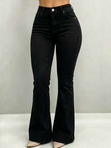 Women Jeans - Black - View 4