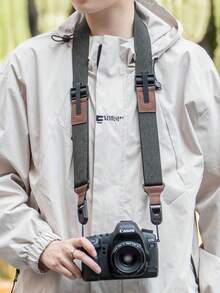 p+7 3.5cm Multifunctional Universal Camera Quick Release Strap FOR R63 R52 R8 RP, XE5 XT50 XT30 XS20 X100VI, A7R6 A7C2 A7R3, ZF Z8 ZFC Z50II Mirrorless DSLR Digital Pressure-Relieving Shoulder Strap Neck Strap Adjustable - View 12