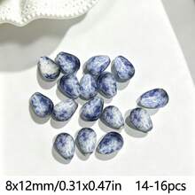 14-16pcs Teardrop Shaped Loose Beads 8x12mm DIY Jewelry Handmade Beading, Suitable For Bracelet, Necklace, Earring Making - 8*12mm Teardrop Beads - View 23