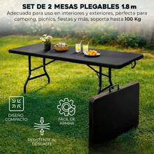 Outdoor Table - Black - View 2