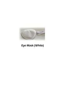 1 pieza Parche ocular monocular negro, tamaño adulto, lavable, cómodo de usar, correa elástica, diseño liso. - Multicolor - Ver 17