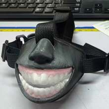 New Funny Dog Laughing Teeth Mouth Sleeve Travel Decorative Accessory - Black - View 14