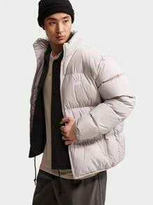 Nike Men's AS M NK TF CLUB Down JACKET Thick Down Jacket - Short IB2976-211 - Mauve Purple - View 5