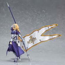 1pc New Movable Figma366# Doll, White And Blue Battle Girl Paladin Model, Ruler Style Jointed Anime Collectible Decoration - Multicolor - View 5