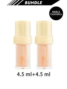 NABLA Cosmetics [حزمة] زيت الشفاه حلوة الشفاه بالعسل 4.5 مل * 2 - عسل - مشاهدة 1