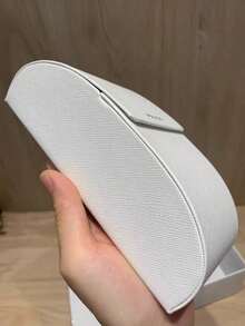 Prada Fashion Textured White Glasses Case, Luxury Storage Box, Travel Essential - White - View 7