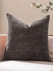 1pc Throw Pillow Covers, Machine Washable,Pillow Sham, Cushion Cover, Bedding, Soft And Cozy Home Textile, Sofa Decoration, For Couch, Bed, Bedroom, Living Room, All‑Season Use, Insert Not Included, - Green - View 8