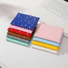 1pc Shiny Star Pattern Passport Holder, Cute PU Leather Passport Cover, Travel Document Wallet, Vacation Travel Accessory - Star - View 5