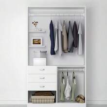 1pc Stainless Steel Telescopic Rod, Multi-Function Shower Curtain Rod, Wardrobe Hanging Rod, Shoe Cabinet Storage Rod, Closet Dorm Telescopic Rod, No-Drill Shower Curtain Rod, Adjustable Clothes Drying Rod, Horizontal Bar Rack, Door Curtain Rod, Balcony Bay Window Curtain Rod, Bathroom Accessories - Spray Paint/50-79cm - View 5