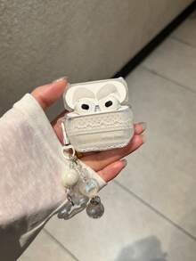White Lace Trim Pods 4 Protective Case, Compatible With Apple Pod 3, Pro Earphone Shell 2nd Gen, Wireless Bluetooth 3rd Gen, 2nd Gen, Pod Pro 4th Gen, 5th Gen, 6th Gen - White - View 5