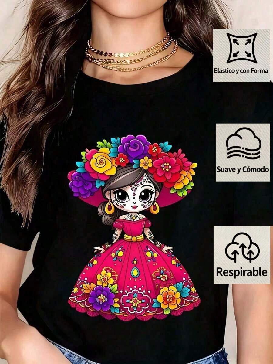 Women T-Shirts - Black - View 1