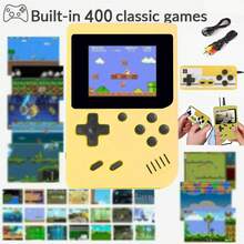 1 pieza Consola de juegos portátil retro Macaron Mini 400-en-1 con pantalla grande, 400+ juegos clásicos, conexión a TV y varios colores disponibles - Multicolor - Ver 28
