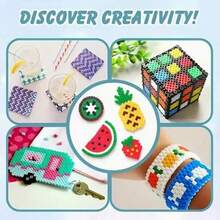 26,000pcs Perler Beads Set (Includes Spare Beads), Melted Beads Handmade, DIY Jewelry Making, Suitable For Bracelets, Necklaces, Keychains, Pendants, Crafts Accessories, Jewelry Making, Fashion Gifts - Multicolor - View 10