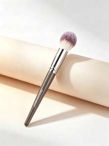 Princess Rose New 1pc Professional Blush Brush Single Pack, Ultra-Soft Synthetic Bristles, Skin-Friendly Non-Irritating, Strong Powder Pickup, Suitable For Powder/Cream Blush, Even And Natural Application, Blending And Contouring Tool, Enhances Cheekbone Definition, Suitable For Beginners And Professional Makeup Artists - Mocha Brown - View 8