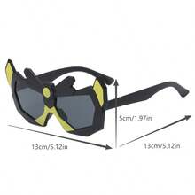 4pcs Creative Cartoon Mecha Style Costume Glasses - Robot Design, Cool & Fashionable, Suitable For Party, Gathering, Holiday Costume Props - Multicolor - View 6