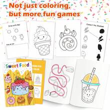 15 Buku Mewarnai Mini, Tema Hewan, Putri & Dinosaurus, Suvenir Pesta Massal untuk Ulang Tahun, Aktivitas Kelas, Pengisi Tas Bingkisan, Set Hadiah - MultiWarna - View 5