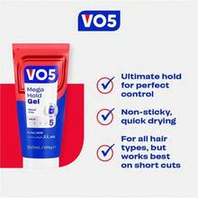 VO5 Mega Hold Hair Styling Gel - 200 Ml - Styling Gel - View 3