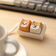 3D Printed Cat Shape Keycap, Detachable Mechanical Keyboard Key Cap, Stress Relief Test Switch Toy, Unique Desktop Decor & Festival Birthday Gift For Keyboard Enthusiasts - Multicolor - View 13