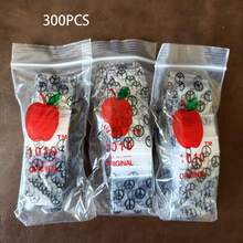 Kantong Penyimpanan Mini Cetak dengan Perekat Otomatis, Kantong Dapat Digunakan Kembali dan Dapat Ditutup Kembali, Pilihan Isi 100PCS/200PCS/300PCS, Kantong Kemasan Klasifikasi Perhiasan & Barang Kecil - MultiWarna - View 22