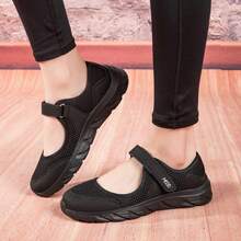 Women's Casual Sports Shoes, New Style, Lightweight And Breathable, Versatile For Commuting, Suitable For All Seasons, Daily Hiking, Sports And Commuting - Black - View 5