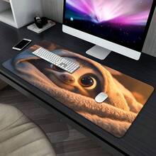 1 buah Alas Meja Motif Sloth Lucu Cetak HD, Alas Mouse Multifungsi, Alas Keyboard Gaming, Alas Meja Komputer PC Gamer Kantor. Hadiah untuk Keluarga dan Teman - View 1