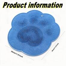 1pc Multi-Color Bathroom Massage Mat, Bathroom Foot Massage Mat, Multifunctional Foot-Washing Mat, Non-Slip Shower Mat With Back Scrubber, Bathroom Floor Mat, Bath Rug, Shower Mat, Bathtub Mat - Multicolor - View 10