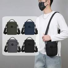 1pc New Men's Casual Crossbody Bag, Multifunctional Shoulder Bag, Coin Purse, Daily Commute Minimalist Backpack, Portable Crossbody Bag - Multicolor - View 8