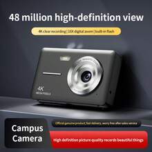 Kamera Digital Dot Matrix, Kamera Digital Murah, Kamera Digital Ultra Jernih, Zoom Piksel, Kamera Depan dan Belakang, Pengisian Daya USB, Casing ABS, Cocok untuk Remaja dan Dewasa, Dapat Digunakan sebagai Hadiah Liburan - View 2