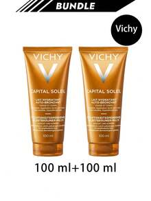 Vichy [Bundle] Capital Soleil Self Tanning Moisturizer SPF50 100 Ml X 2 - Clear - View 1