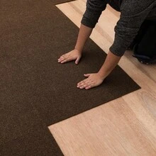 10pcs 30x30cm Self Adhesive Carpet Floor Sticker Square Rugs Peel And Stick Mat Flooring For Dining Room Bedroom Home Decor - Plush Version - View 7