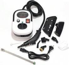 1500W 高功率便攜式手持蒸汽清潔機,1件裝,可調節溫度與壓力,快速加熱,附6個刷頭,大容量水箱,適用於廚房、浴室、家具與汽車 - 歐規C型插(220-240V) - 查看 2