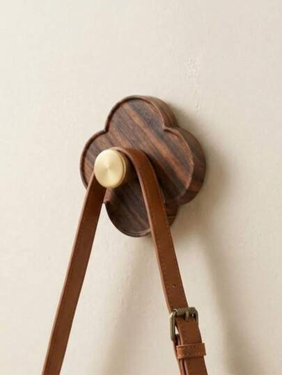 1 buah Gantungan Dinding Tanpa Bor, Rak Bunga Minimalis Struktur Padat ABS, Rak Gantung Dekoratif Perekat Kuat, Organizer Tahan Karat, Hemat Ruang, dan Tahan Lama, Mudah Dipasang Tanpa Merusak Dinding, Cocok untuk Dapur, Kamar Mandi, dan Ruang Tamu
