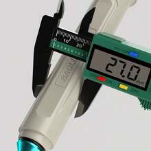 Large Plastic Solder Sucker Electronic Solder Residue Remover With High Temperature Resistant Soft Hose - Light Grey - View 6