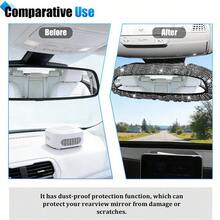 1 buah Penutup Dekorasi Kaca Spion Berbentuk Tangan Kreatif dan Lucu dengan Hiasan Berlian Imitasi, Ornamen Gantung Interior Mobil Kristal Berkilau, Hadiah Dekorasi Kaca Spion Mobil yang Modis dan Personal, Cocok untuk Pengemudi Wanita - A - View 5