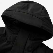Jaket Pria Adidas/Adidas Authentic 2026 Tahan Angin, Hangat, Klasik, Kasual, Berbantalan Bulu Angsa untuk Aktivitas Luar Ruangan KB5662 - Hitam - View 6