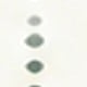 Vertical Striped Vintage Green Snowflake