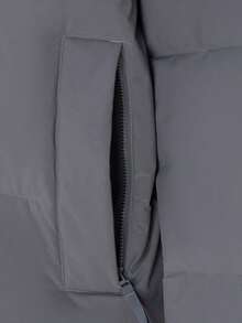 Adidas Men's DOWN PUF HD JKT Thick Down Jacket - Short LE4956 - Grey - View 5