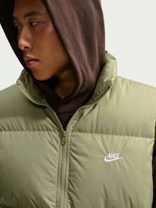 Nike Men's AS M NK TF CLUB PUFFER VEST 65 Outdoor Down Vest IB2978-377 - Army Green - View 3