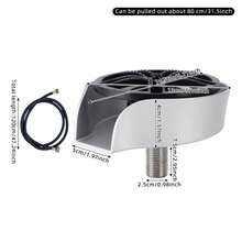 YUNRUX Silver ABS 304 Stainless Steel Rotating Cup Washer 2 In 1 Sink Mounted Glass Cleaner For Kitchen Bar - Silver - View 2