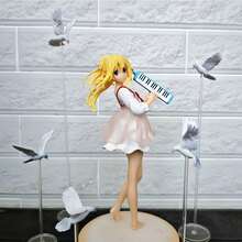 1pc Your Lie In April Kaori Miyazono Seagull Girl Domestic Anime Figure Model Ornament - Multicolor - View 1