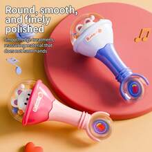 Baby Rattle Early Learning Activity Toy,Shaker Rattle For Newborns, Sensory Development & Fine Motor Skills,Auditory & Visual Stimulation Halloween Christmas Birthday Gift For Toddlers - DL202 - View 5