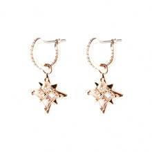 Set Anting dan Kalung Bintang Swarovski untuk Wanita - Set Anting dan Kalung - View 4