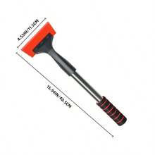 1pc Multifunctional Winter Ice Scraper, Stainless Steel Snow Shovel, Car Windshield Frost Snow Ice Removal Tool, For Car Paint And Glass, Essential Winter Car Accessory, Used For Removing Thick Ice, Snow, Frost, Slush, Suitable For Sedans, SUVs, Trucks, Outdoor Parking Lots, Garages, Portable Car De-Icing Device, Vehicle Snow Removal Tool - Multicolor - View 7